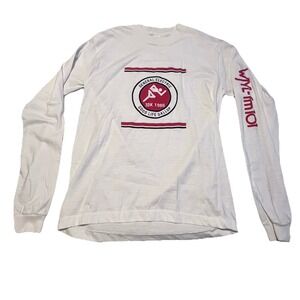 Vtg Single Stitch GE‎ Good Life Gallop 1986 Long Sleeve T Shirt 80's Radio FM101